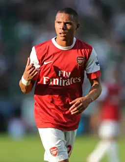 Legia Warsaw V Arsenal 2010-11 Prints: Arsenal's Unforgettable Victory: Kieran Gibbs Shines in Dramatic 5-6 Comeback against Legia Warsaw