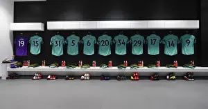 West Ham United V Arsenal 2018-19 Prints: Arsenal's Unified Focus: Pre-Match Huddle Before West Ham Clash