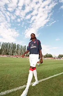 Schwadorf V Arsenal 2006-07 Prints: Arsenal's Unstoppable Adebayor: The 8-1 Pre-Season Triumph Over Schwadorf (2006)