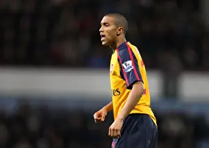 West Ham United V Arsenal 2008-09 Prints: Arsenal's Unstoppable Victory: Gael Clichy's Brilliant Performance (26/10/08)