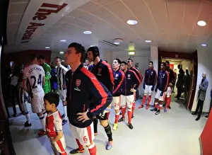 Arsenal V West Bromwich Albion 2016-17 Prints: Arsenal's Unyielding Defender: Laurent Koscielny's Pre-Match Focus vs