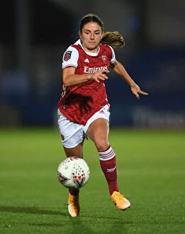 Images Dated 7th October 2020: Arsenal's Van de Donk Shines in Chelsea Women vs. Arsenal Women Continental Cup Clash