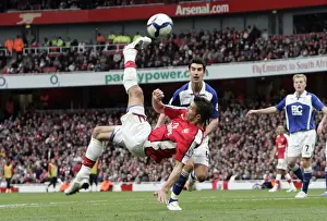 Arsenal's Van Persie Scores Twice in 3:1 Victory over Birmingham