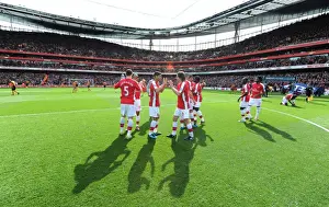 Arsenal V Wolverhampton Wanderers 2009-10 Prints: Arsenal's Victory: 1-0 Over Wolverhampton Wanderers at Emirates Stadium