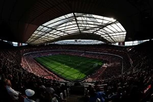 Images Dated 16th August 2014: Arsenal's Victory: 2-1 over Crystal Palace in the Barclays Premier League at Emirates Stadium