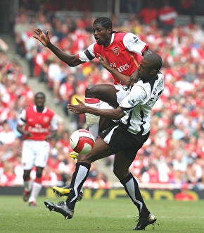 Arsenal V Fulham 2006-07 Prints: Arsenal's Victory: Adebayor's Brace against Fulham (3-1), 2007