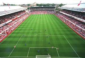 Arsenal's Victory: Arsenal Stadium Glows in the F.A. Barclaycard Premiership Match Against Birmingham City (18/8/2002)