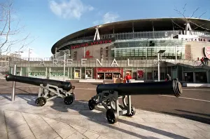 Arsenal's Victory: The Canon at Emirates Stadium - Arsenal 2:1 Manchester United, FA Premiership (2007)