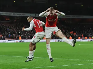 Arsenal's Victory Celebration: Arsenal vs Manchester City, Premier League 2015-16