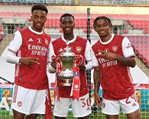 Arsenal V Chelsea FA Cup Final 2020 Prints: Arsenal's Empty Victory: FA Cup Final Against Chelsea at Wembley Stadium, 2020