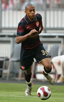 Arsenal V Lazio 2007-8 Prints: Arsenal's Victory Over Lazio: Armand Traore Shines at Amsterdam ArenA (2007)