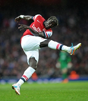 Arsenal V Wigan Athletic 2012-13 Prints: Arsenal's Victory: Sagna's Stunner vs