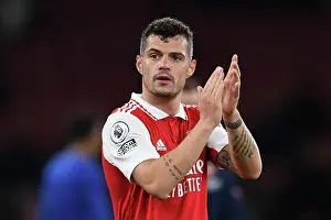 Arsenal's Victory: Xhaka's Applause Amidst Arsenal FC vs Chelsea FC Rivalry (2022-23)