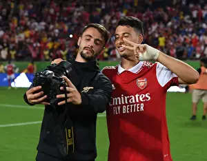 Arsenal's Vieira and Martinelli Reunite After Facing Chelsea in Florida Cup
