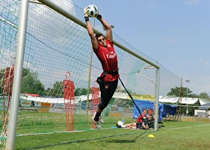Arsenal's Vito Mannone at Training Camp, Austria, 2010