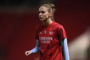 Bristol City Women V Arsenal Women 2023-24 Prints: Arsenal's Viviane Miedema Readies for Barclays Super League Clash against Bristol City