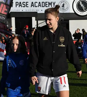 Arsenal Women V Chelsea Women 2019-20 Prints: Arsenal's Vivianne Miedema Before Arsenal Women vs Chelsea Women FA WSL Match