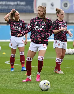 Arsenal's Vivianne Miedema Gears Up for Aston Villa Clash in Empty Meadow Park (FA WSL 2021)