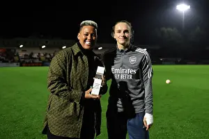 Arsenal Women V West Ham United Women 2022-23 Prints: Arsenal's Vivianne Miedema Honored for 150th Appearance at Arsenal Women vs