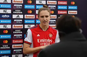 Arsenal's Vivianne Miedema Post-Match Interview: Arsenal Women vs Aston Villa Women, FA WSL (2021-22)