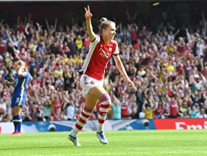 Arsenal Women V Chelsea Women 2021-22 Prints: Arsenal's Vivianne Miedema Scores Dramatic Goal to Top Chelsea Women at Emirates Stadium