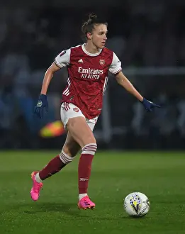 Arsenal Women V West Ham United Women 2020-21 Prints: Arsenal's Vivianne Miedema Scores in Empty FA WSL Match: Arsenal Women vs West Ham United Women (2020-21)