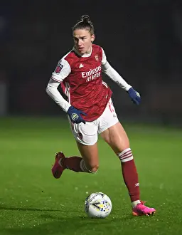 Arsenal Women V West Ham United Women 2020-21 Prints: Arsenal's Vivianne Miedema Scores in Empty FA WSL Match: Arsenal Women vs West Ham United Women (2020-21)
