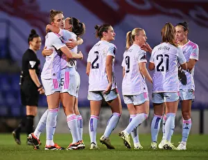 Liverpool Women V Arsenal Women 2023-24 Prints: Arsenal's Vivianne Miedema Scores First Goal in Liverpool Rivalry Match