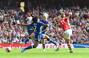 Arsenal Women V Chelsea Women 2021-22 Prints: Arsenal's Vivianne Miedema Scores Stunner in Women's Super League Clash Against Chelsea
