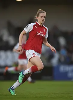 Arsenal Women V Reading Women 2017-18 Prints: Arsenal's Vivianne Miedema Shines: Dominating Reading Ladies in WSL (2018)