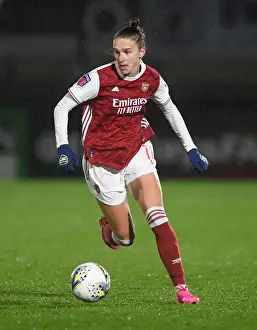 Arsenal's Vivianne Miedema Shines in Empty Meadow Park: Arsenal Women vs West Ham United Women, FA Womens Super League 2021