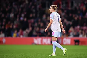 Southampton Women V Arsenal Women - Conti Cup 2023-24 Prints: Arsenal's Vivianne Miedema at Southampton's St Mary's Stadium - FA Women's Continental Tyres League Cup