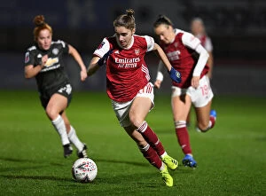 Images Dated 19th March 2021: Arsenal's Vivianne Miedema Stars in Empty Meadow Park: FA WSL 2021 Match vs Manchester United Women