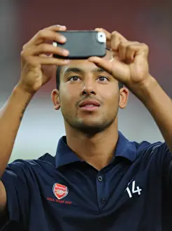 Malaysia XI V Arsenal Prints: Arsenal's The Walcott Shines in 4-0 Win Over Malaysia XI at Bukit Jalil Stadium