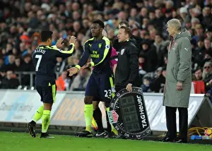 Arsenal's Welbeck Replaces Sanchez Against Swansea in Premier League Clash (2016-17)