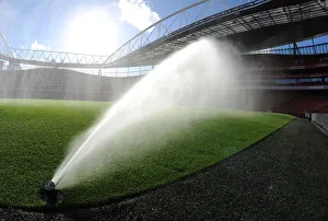 Arsenal V Burnley 2014/15 Prints: Arsenal's Wet Victory: 3-0 Over Burnley, Barclays Premier League (2014)