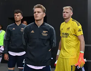 Arsenal's White, Odegaard, and Ramsdale Prepared for Crystal Palace Battle in 2022-23 Premier League