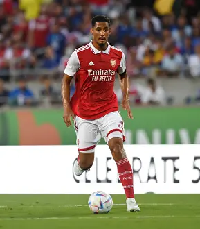 Arsenal's William Saliba Faces Off Against Chelsea in Florida Cup Showdown