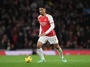 Arsenal's William Saliba Faces Off Against West Ham in 2023-24 Premier League Clash