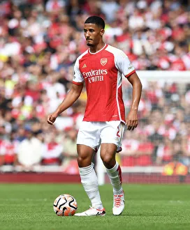 Arsenal's William Saliba Makes Debut: Gunners Kick Off 2023-24 Premier League Season Against Nottingham Forest