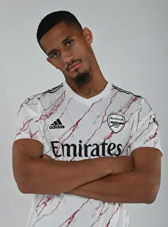 Arsenal's William Saliba Prepares for 2020-21 Season in Training