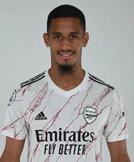 Arsenal's William Saliba Prepares for 2020-21 Season: Training at London Colney