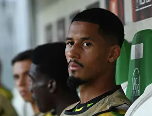 FC Zurich V Arsenal 2022-23 Prints: Arsenal's William Saliba Prepares for FC Zurich Clash in Europa League Group Stage