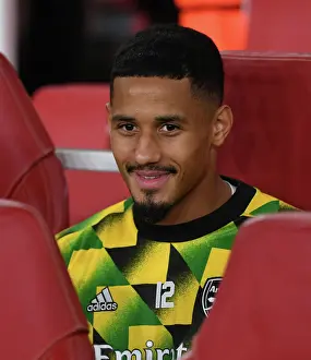 Arsenal V FK Bodo/Glimt 2022-23 Prints: Arsenal's William Saliba Ready for Europa League Clash Against FK Bodo/Glimt