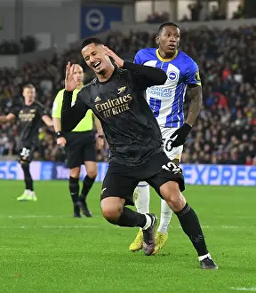 Arsenal's William Saliba Squanders Chance in Brighton & Hove Albion Showdown (Premier League 2022-23)