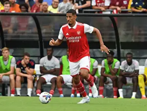 Arsenal's William Saliba Stands Out: Pre-Season Victory Over Everton in Baltimore
