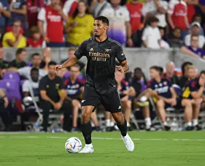 Arsenal's William Saliba Training with Orlando City SC during 2022 Pre-Season Friendly