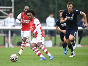 Arsenal's Willian in Pre-Season Action Against Millwall