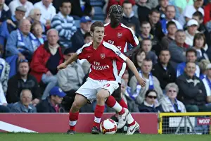Blackburn Rovers V Arsenal 2008-9 Prints: Arsenal's Wilshere and Sagna Shine in 4-0 Victory over Blackburn Rovers