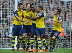 Arsenal's Winning Moment: Welbeck Scores Second Goal vs. Aston Villa (2014-15)